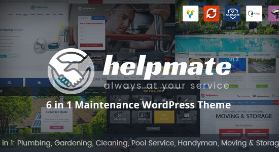 Helpmate - Chủ đề WordPress bảo trì 6 trong 1