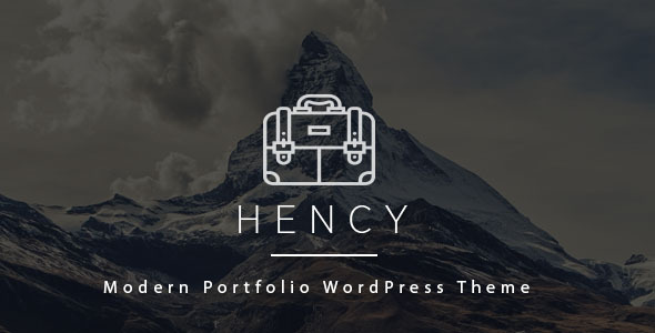 Hency - Chủ đề WordPress về nhiếp ảnh và danh mục đầu tư