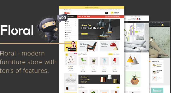 Hoa - Cửa hàng nội thất WooC Commerce WordPress Theme