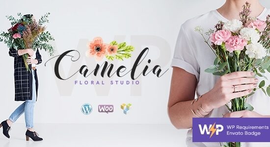 Hoa trà | Chủ đề WordPress bán hoa của Studio hoa