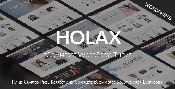 Holax – Chủ đề WP WooC Commerce thời trang