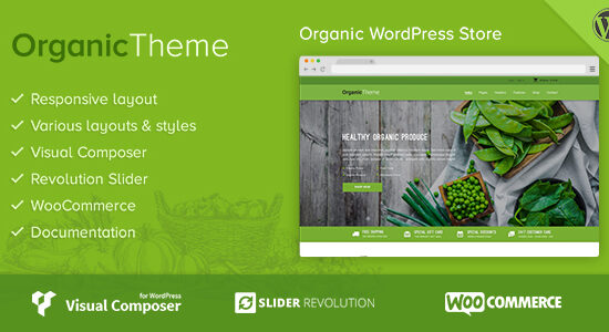Hữu cơ | Chủ đề WordPress về Nông trại & Thực phẩm