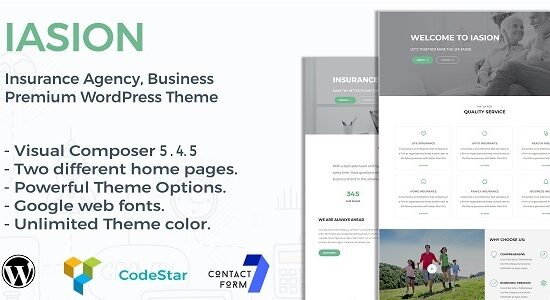 Iasion | Chủ đề WordPress của đại lý bảo hiểm