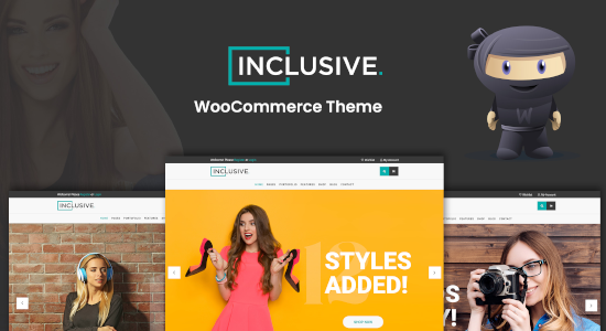 Inclusive - Chủ đề WordPress của cửa hàng thời trang