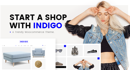 Indigo - Cửa hàng WooC Commerce đơn giản