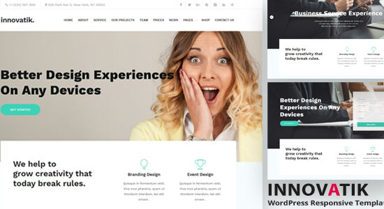 Innovatik - Chủ đề WordPress tư vấn kinh doanh và dịch vụ chuyên nghiệp