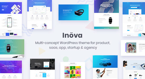 Inova - Theme WordPress đa năng dành cho các công ty khởi nghiệp và đại lý