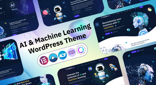 Intellicon - Chủ đề WordPress về AI & Machine Learning