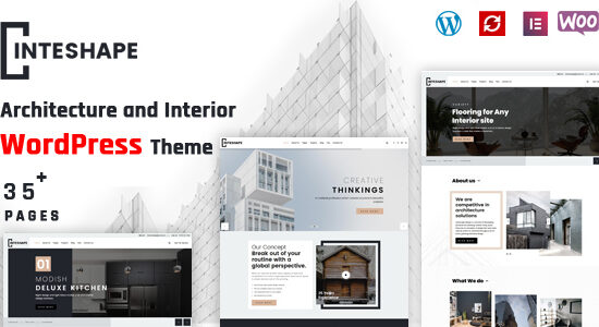 Inteshape - Theme WordPress Kiến trúc và Nội thất