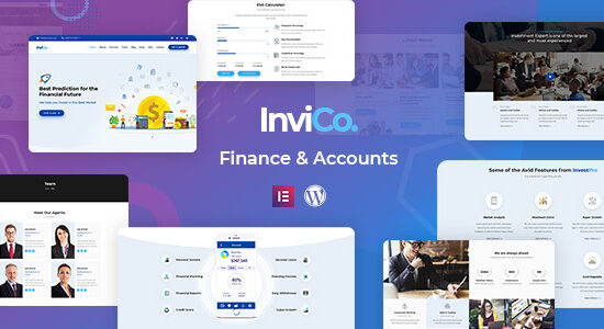 Invico - Chủ đề kinh doanh tư vấn WordPress