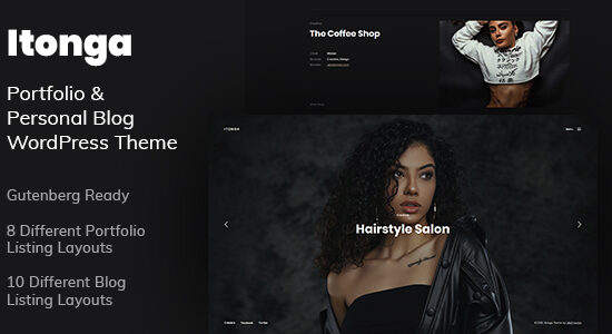 Itonga - Chủ đề WordPress dành cho danh mục đầu tư và blog cá nhân