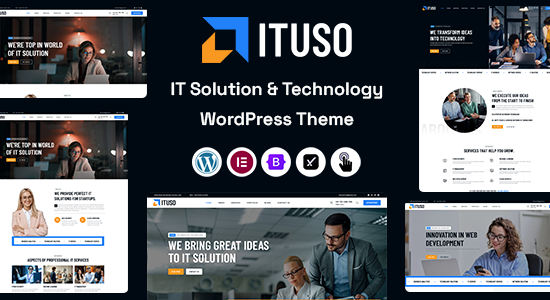 Ituso - Chủ đề WordPress Giải pháp & Công nghệ CNTT