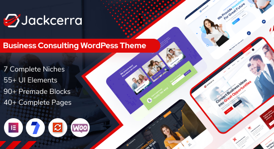 Jackcerra - Chủ đề WordPress tư vấn kinh doanh