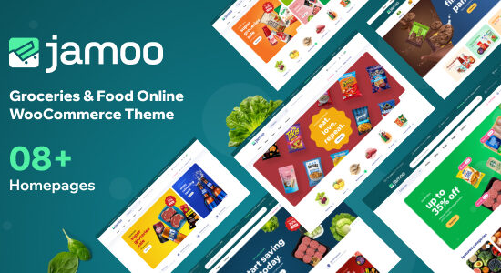 Jamoo - Chủ đề WooC Commerce trực tuyến về hàng tạp hóa và thực phẩm