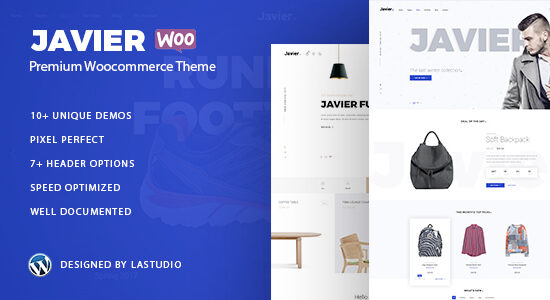 Javier - Chủ đề WooC Commerce hiện đại