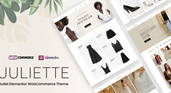 Juliette - Chủ đề WooC Commerce của Elementor