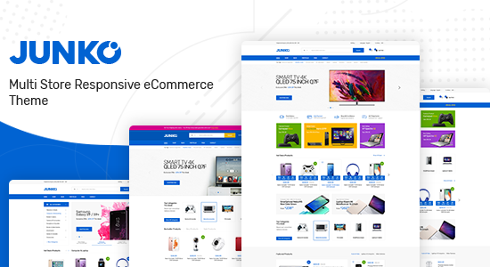 Junko - Chủ đề công nghệ cho WooC Commerce WordPress