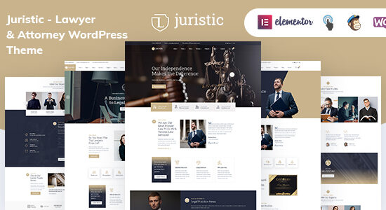 Juristic - Chủ đề WordPress Luật sư & Luật sư