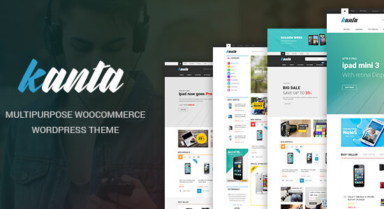 Kanta - Chủ đề WordPress WooC Commerce đa năng