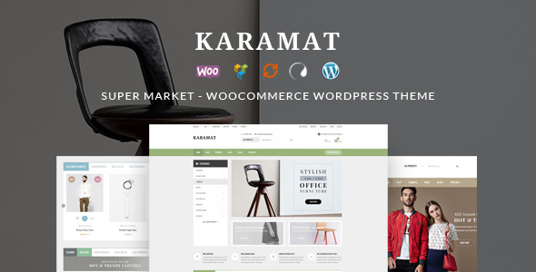 KaraMat - Chủ đề WordPress siêu thị WooC Commerce