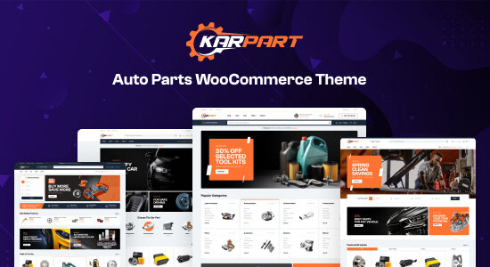 Karpart - Chủ đề WooC Commerce về phụ tùng ô tô