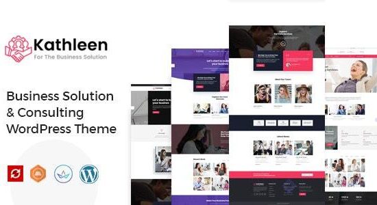 Kathleen - Chủ đề WordPress tư vấn kinh doanh