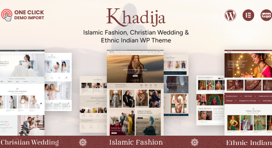 Khadija - Chủ đề thời trang WooC Commerce