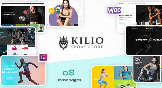 Kilio - Chủ đề WordPress dành cho cửa hàng thể thao WooC Commerce