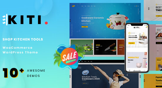 Kiti – Chủ đề WordPress dành cho nhà bếp WooC Commerce