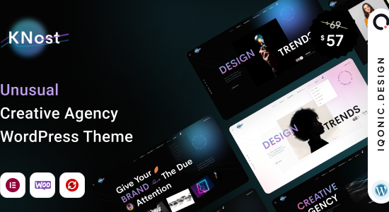 Knost - Chủ đề WordPress cho Cơ quan sáng tạo & danh mục đầu tư