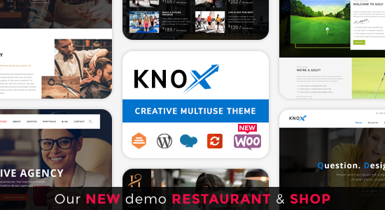 Knox | Chủ đề WordPress hiện đại dành cho nhiều doanh nghiệp