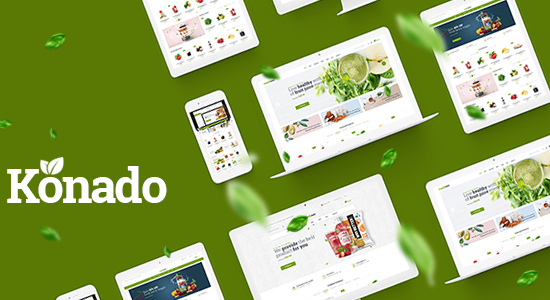 Konado - Chủ đề hữu cơ cho WooC Commerce WordPress