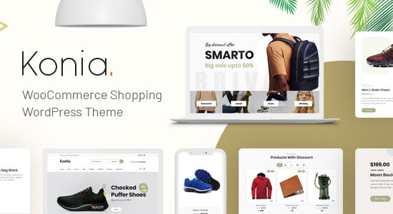 Konia - Chủ đề WordPress WooC Commerce đáp ứng