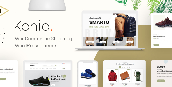 Konia - Chủ đề WordPress WooC Commerce đáp ứng