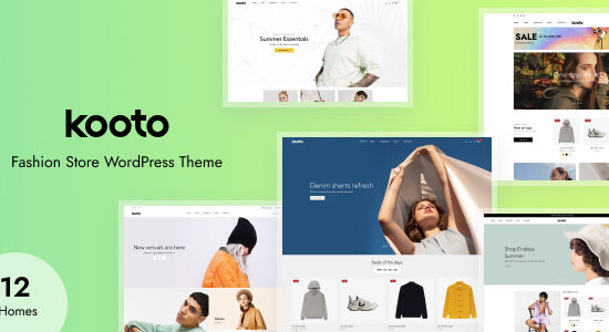 Kooto – Chủ đề WordPress của cửa hàng thời trang