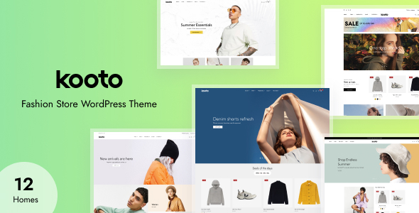 Kooto – Chủ đề WordPress của cửa hàng thời trang