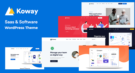 Koway - Chủ đề WordPress Saas Landing dành cho Saas Startup + RTL