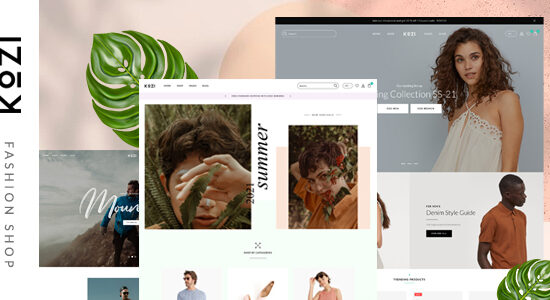Kozi - Chủ đề WordPress của Cửa hàng thời trang Elementor