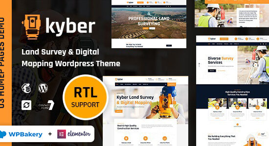 Kyber - Chủ đề WordPress khảo sát