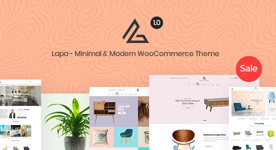 Lapa - Chủ đề WooC Commerce tối giản và hiện đại