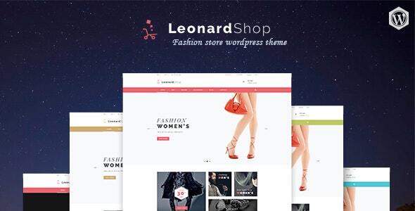 Leonard Shop - Chủ đề WordPress WooC Commerce đáp ứng