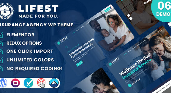 Lifest - Chủ đề WordPress của Đại lý bảo hiểm