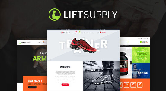 LiftSupply - Chủ đề WordPress WooC Commerce một sản phẩm