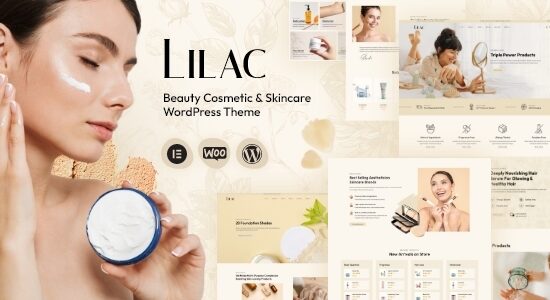 Lilac - Chủ đề WordPress của cửa hàng mỹ phẩm làm đẹp