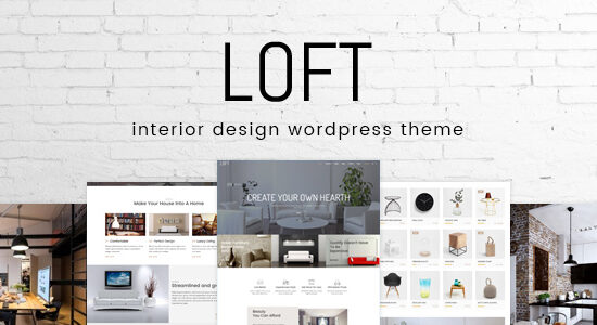 Loft - Chủ đề WordPress thiết kế nội thất