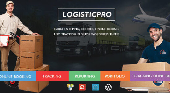 Logistic Pro - Vận tải - Hàng hóa - Theo dõi trực tuyến - Đặt chỗ - Chủ đề WordPress danh mục đầu tư