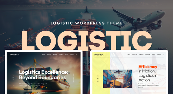 Logistica - Chủ đề WordPress Vận tải & Hậu cần