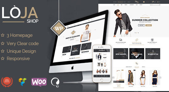 Loja - Chủ đề WooC Commerce đáp ứng