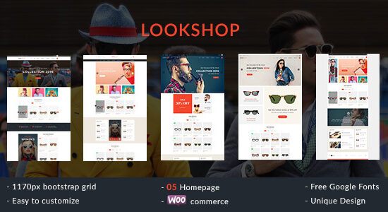 Lookshop - Chủ đề WordPress WooC Commerce đáp ứng