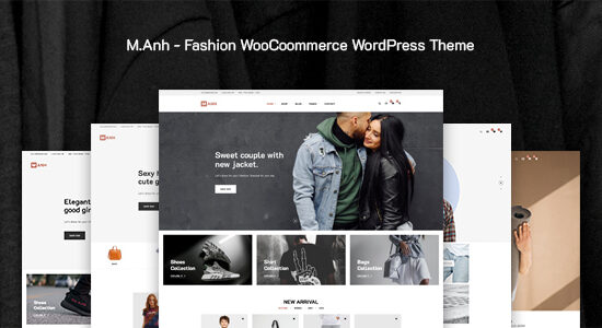 M.Anh - Theme WordPress thời trang WooCoommerce